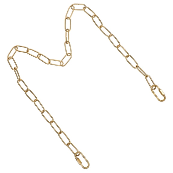 Pawsdot 1Set Stylish Iron Chandelier Chain with Locks for Industrial and Residential Lighting Fixtures
