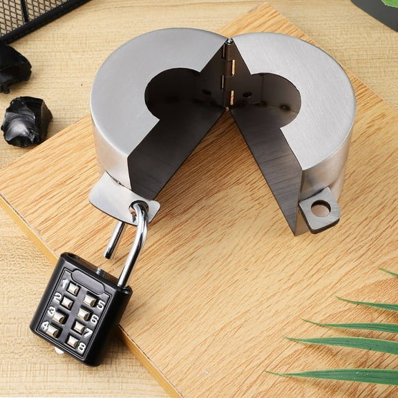 Pawsdot Outdoor Faucet Cover Lock - Metal, Coded Padlock, Versatile Use, 1Set