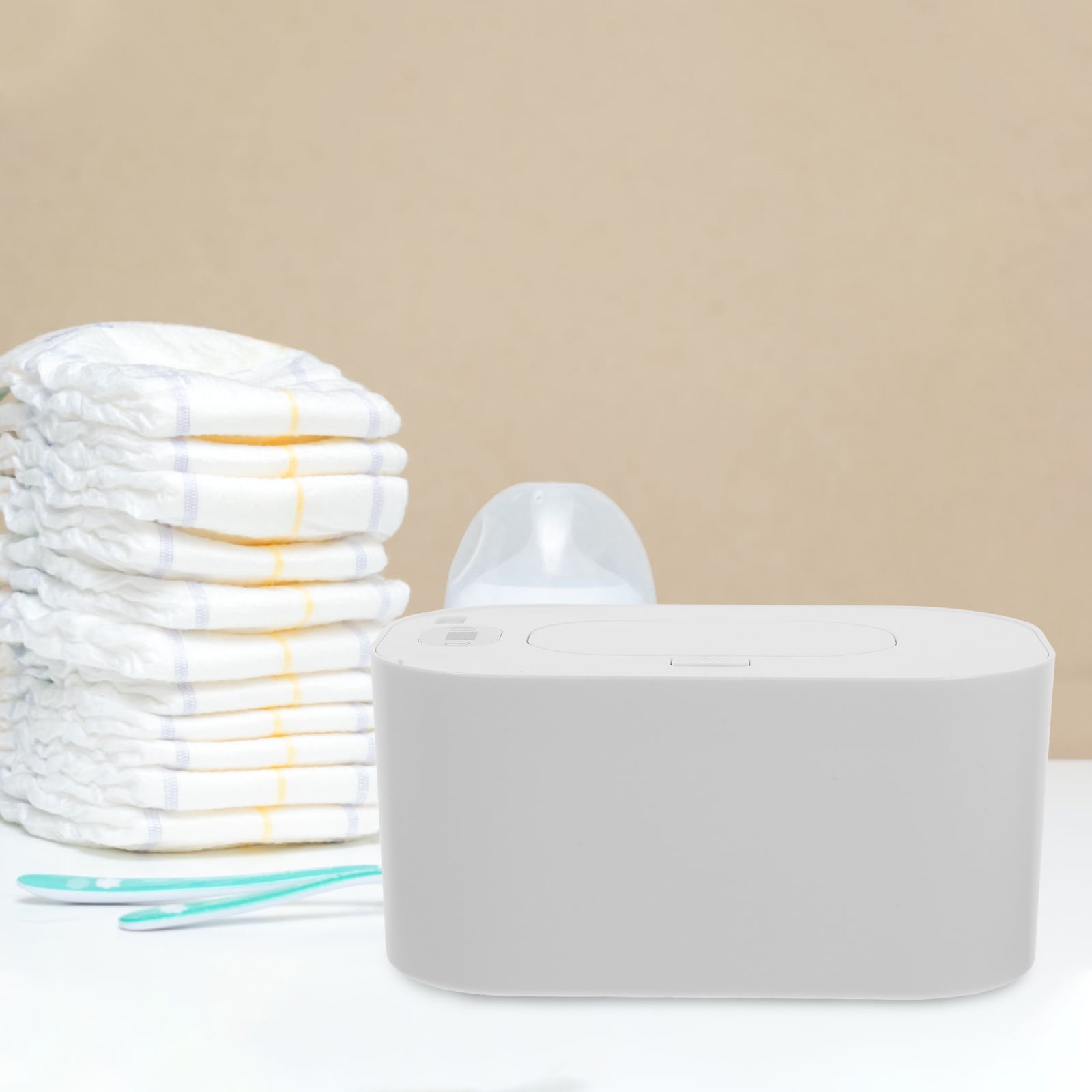 Pawsdot Constant Temperature Wet Tissue Warmer USB Heater White PP 1Set