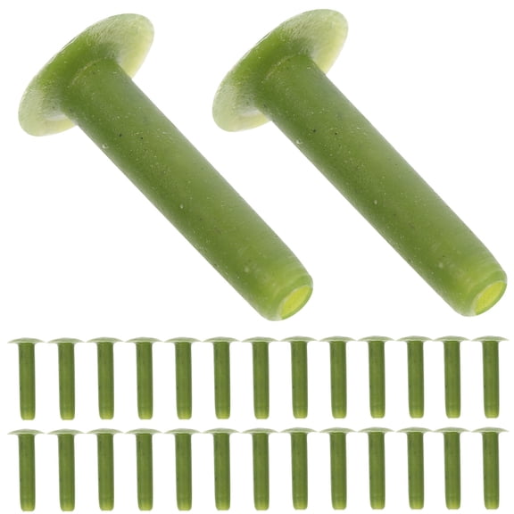 Pawsdot Flower Arrangement Tool Green Plastic Pegs for Faux Flowers 100Pcs