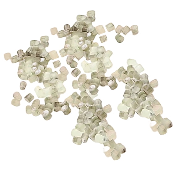 Pawsdot 100pcs Electric Guitar Fret Stickers Ivory Acrylic Fretboard Dots for Bass Guitarists