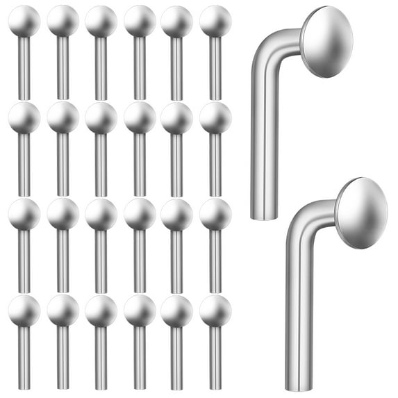 Pawsdot Durable Iron Drop Pins for Pallet Racks Rust-Proof and Reliable 100Pcs