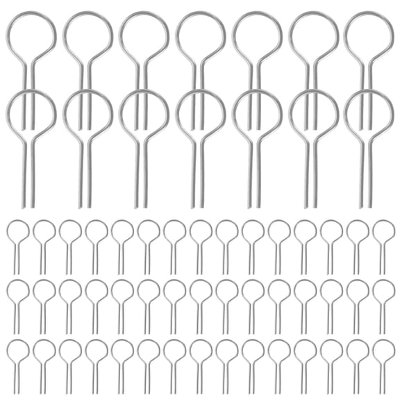 Pawsdot Bead Needle Rshape Needle Ceramic Firing Tool Metal 100Pack