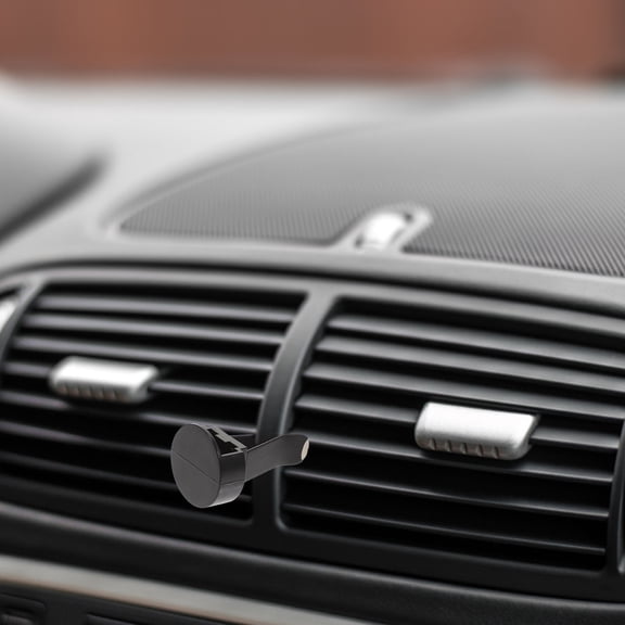 Pawsdot Car Vent Clips Black Metal Plastic for Easy Installation and Decoration 100Pcs