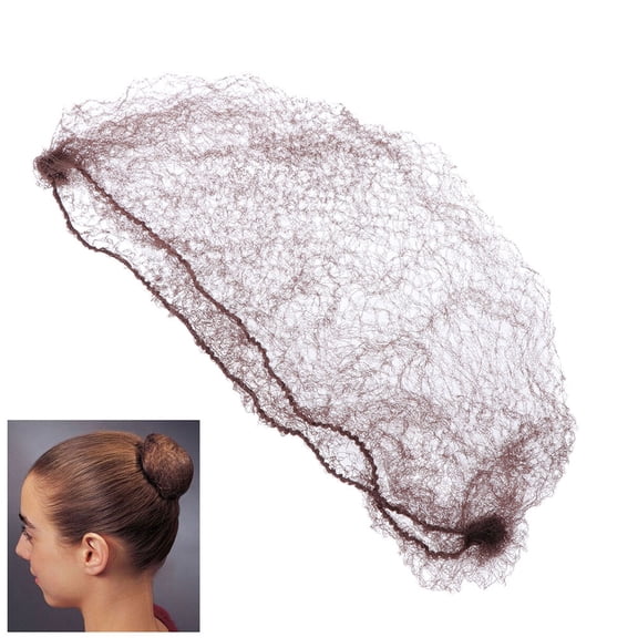 Pawsdot 100pcs Hair Nets for Women Sleeping Nylon Invisible Elastic Mesh Hair Protection Accessories