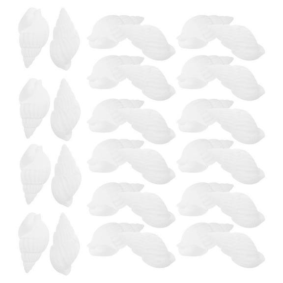 Pawsdot Tiny White Seashells Mini Conch Shell Craft Projects 100Pcs