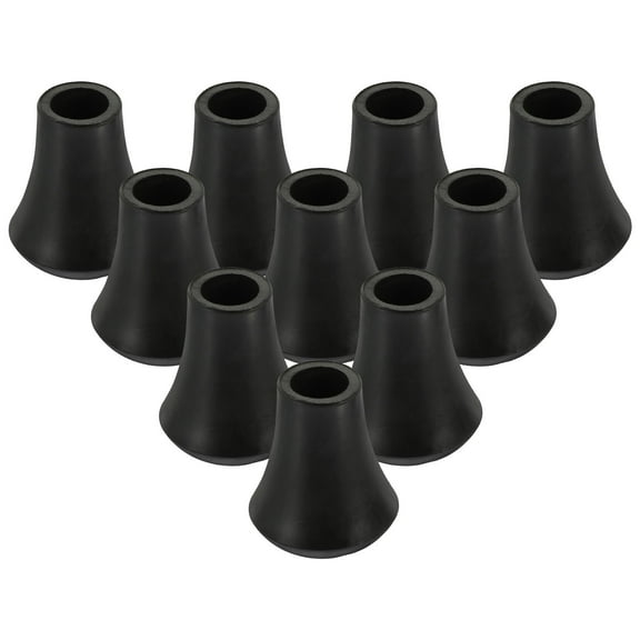 Pawsdot 10Pcs Black Rubber Drum Floor Protectors Drum Kit Rack Mats for Stability and Floor Safety