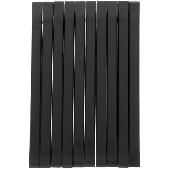 Pawsdot Black ABS Pry Bar for Guitar, Special Double-Ended, No Damage, 10Pcs