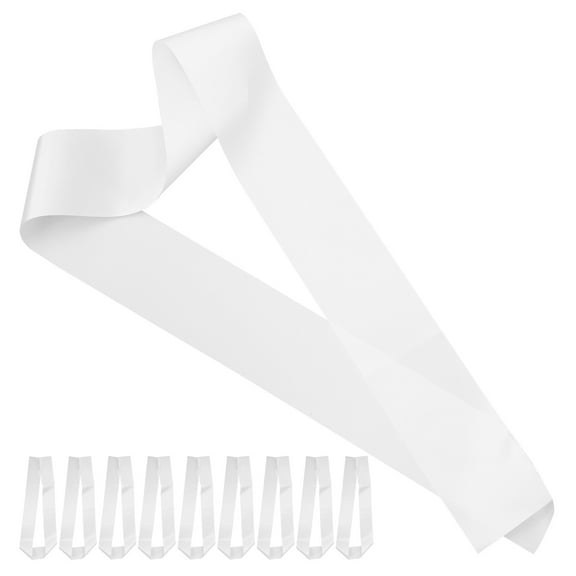 Pawsdot 10pcs Satin Sash Party with Personalization for Event Planning Women