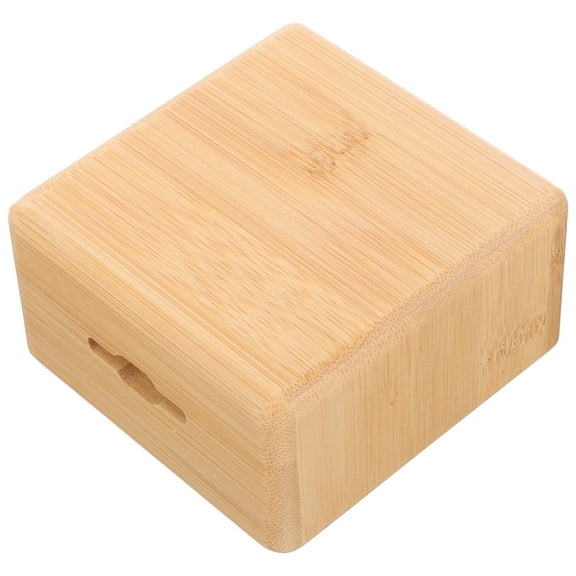 Pawsdot Wall Mounted Air Conditioner Remote Control Holder Bamboo Storage Organizer