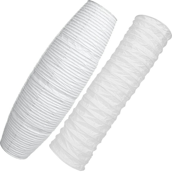 Pawsdot 1Pc White Paper Lamp Shade Soft Light Cover for Standing Lamps Suitable for Home Decor