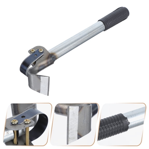 Pawsdot 1Pc Hand Forged Bark Peeler Silver for Tree Care and Outdoor Gardening Tasks