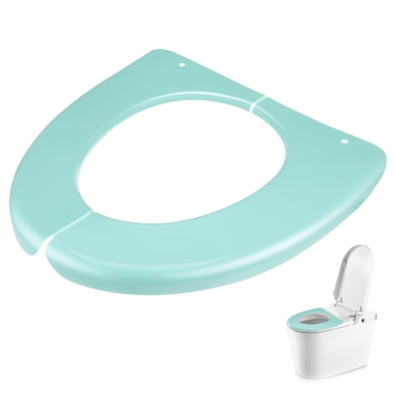 Pawsdot Folding Potty Seat for Babies and Adults Green 1Pack 15.7x14.9in