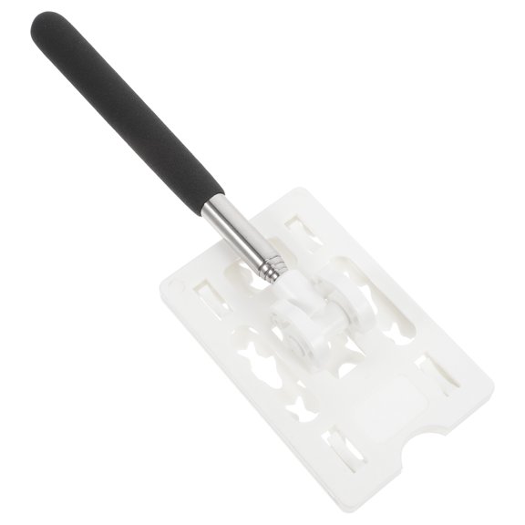 Pawsdot Car Parking Aid Telescopic Rod with ABS Stainless Steel for Contactless Parking Payment White