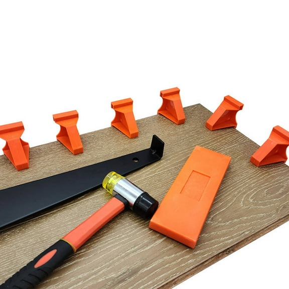 Pawsdot Floor Installation Tool ABS Orange for Decor and Hardwood Laminate Spacing