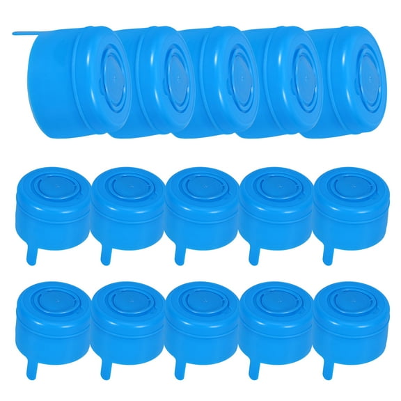 Pawsdot 25pcs Water Dispenser Barrel Cover Blue Reusable Cap for Water Bottle Everyday Use