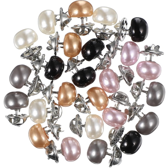 Pawsdot 25Pcs Safety Pins for Clothes Fashion Brooch Pins Assorted Color Elegant Design