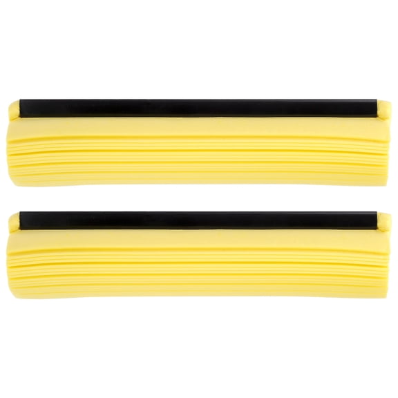 Pawsdot 2Pcs Sponge Mop Head Replacement Easy to Replace Yellow Pva for Wood and Tile Floors