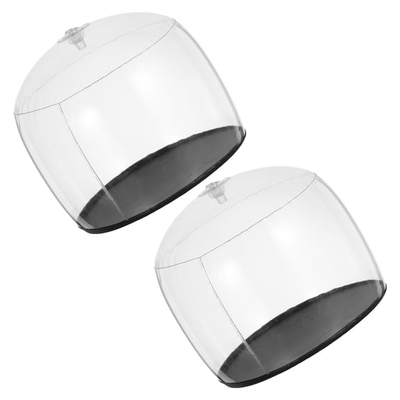 Pawsdot PVC Hat Display Holder Transparent Cap Storage for Home 2Pcs