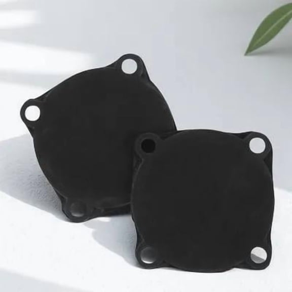Pawsdot Durable Air Compressor Accessories Leak Prevention Switch Pads Black 2Pcs