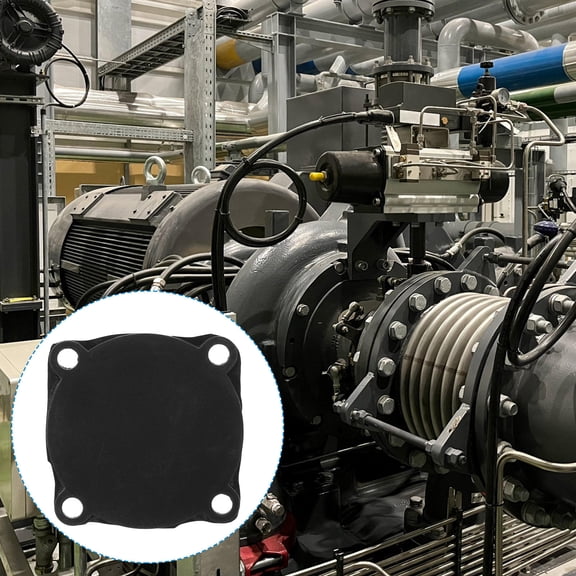 Pawsdot Rubber Air Compressor Switch Pads Black for Automatic Pressure Control 2Pcs