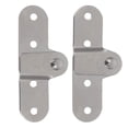 thumbnail image 1 of Pawsdot 2Pcs Attic Ladder Hinge Replacement Parts with Silver Iron for Safety and Easy Installation, 1 of 8