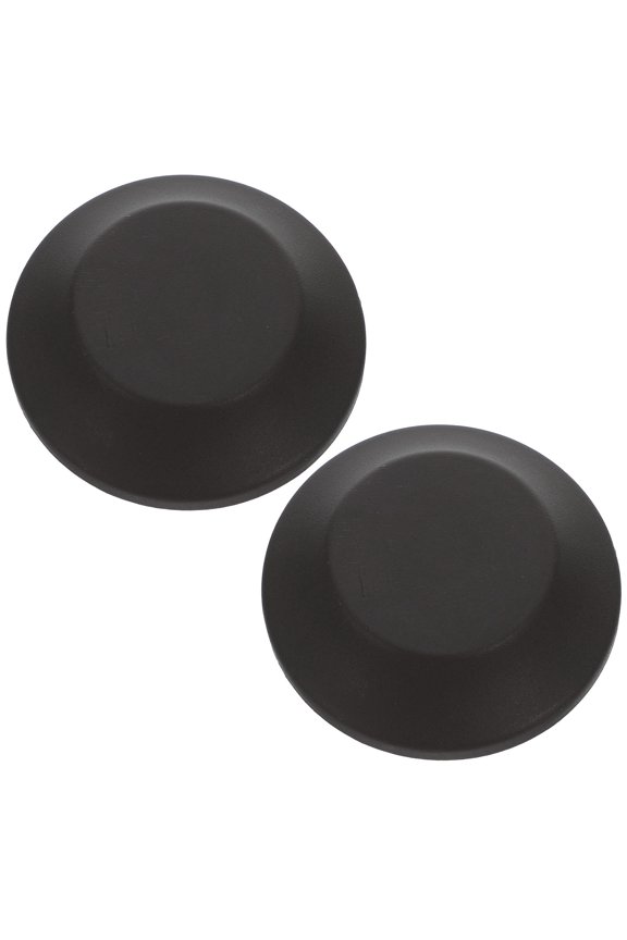 Plastic Umbrella Tip Cap Light Grey for Patio and Roman Umbrellas 2Pcs