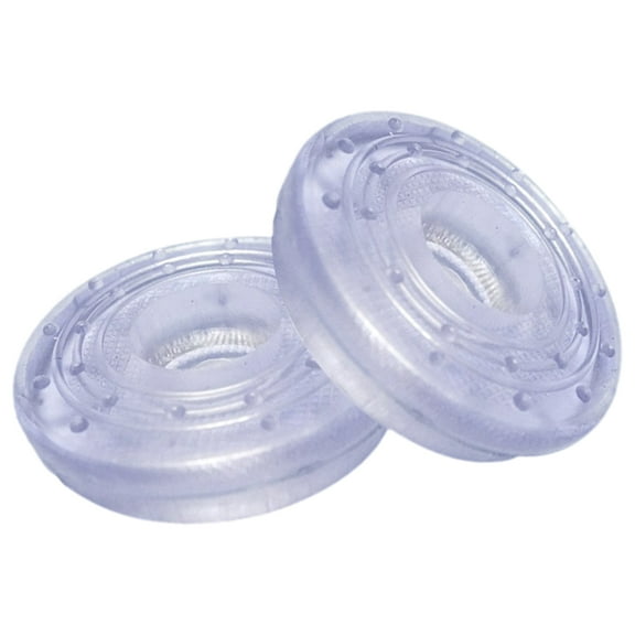 Pawsdot Easy-Install Transparent Rubber Pads for Workout Safety 2Pcs