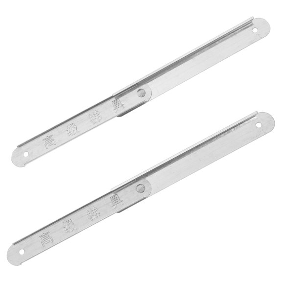 Pawsdot 2Pcs Heavy Duty Aluminum Alloy Ladder Hinge Replacement Kit Flexible Corrosion Resistant