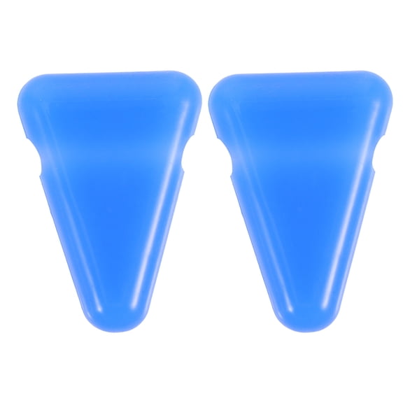 Pawsdot 2Pcs Universal Silicone Tuning Fork Mount Blue Durable Holder for Music Instruments
