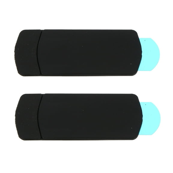 Pawsdot Laptop Webcam Cover Black ABS Lightweight Small Size Anti-Peeping 2Pcs