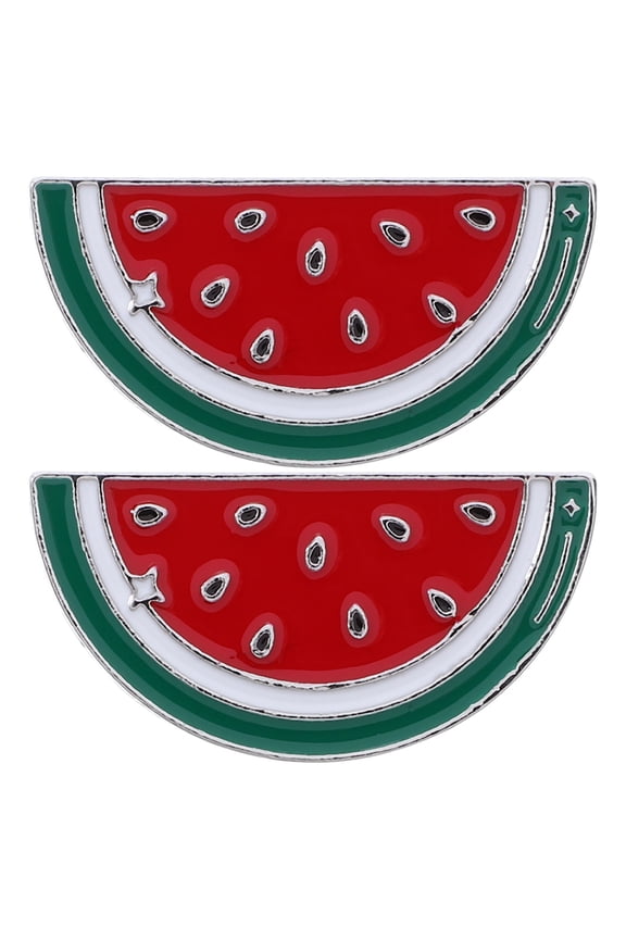 Red Alloy Watermelon Sweater Brooch, Easy to Wear, for Decor
