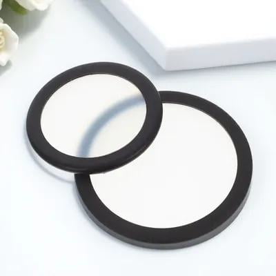 Pawsdot Stethoscope Diaphragm, Black PVC, Improved Clarity, Compatible, 2Pcs