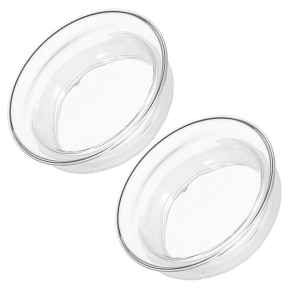 Pawsdot 2Pcs Replacement Water Pitcher Lid Glass Cover Multi Color Practical and Convenient Accessory