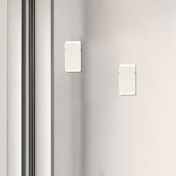 Pawsdot 30Pcs Small Transparent Badge Clips with Self Adhesive for Wall Use