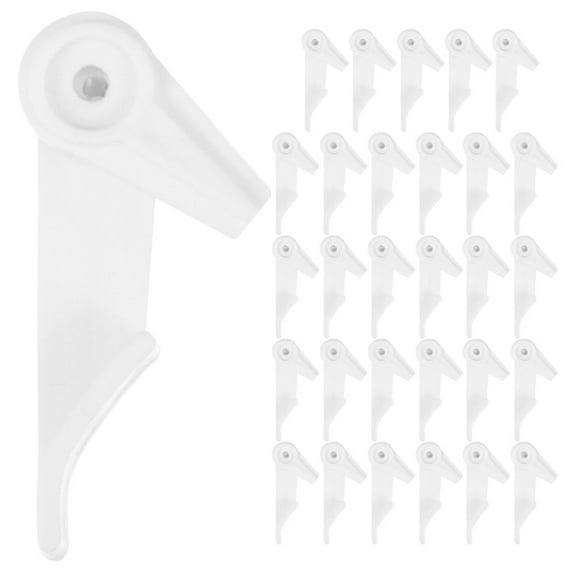 Pawsdot 30Pcs Ceiling Light Fixed Clips Plastic Buckles for Home Lighting
