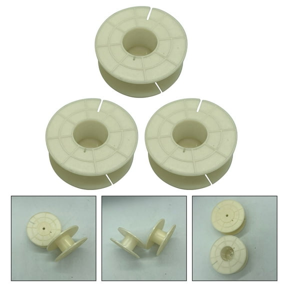 Pawsdot Wire Reel, Compact Cable Organizer, White, Easy Install 3Pcs