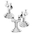 thumbnail image 1 of Pawsdot Silver Stainless Steel Menu Stand Table Number Holder for Cards 3Pcs, 1 of 8