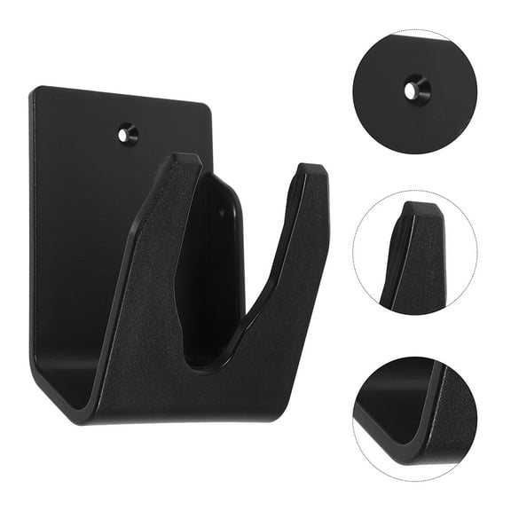 Pawsdot 3Pcs Black Scanner Holder Mount for Desk and Wall Space Saving Barcode Scanner Stand