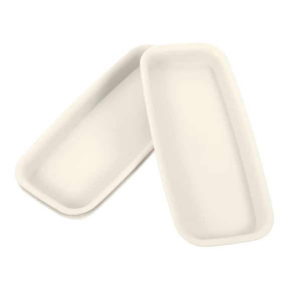 Pawsdot Lightweight White Plastic Flowerpot Water Trays for Gardening 3Pcs