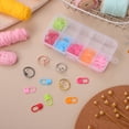 thumbnail image 1 of Pawsdot 1Set Adjustable Metal Yarn Tension Ring for Crochet Knitting with Comfortable Multi Color Cat Design, 1 of 7