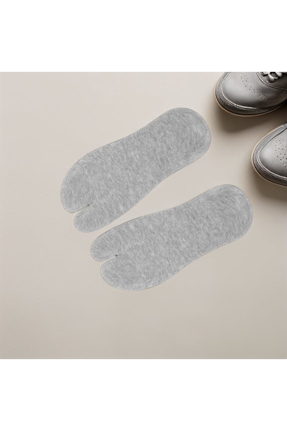 Two Toe Sock Man Cotton 4 Pairs Invisible Breathability for Sports Activities