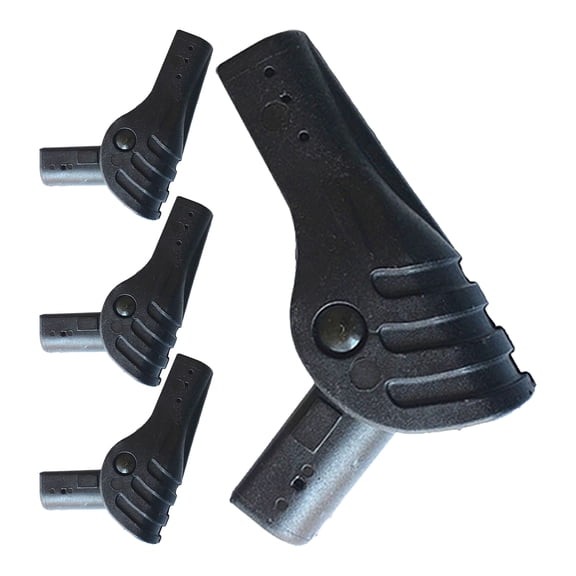 Pawsdot Black Tent Joint Connector Durable Uv Resistant for Tent Accessories