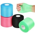 thumbnail image 1 of Pawsdot 4 Rolls Athletic Tape Pre Wrap Shock Absorption Multi Athletic Tape Binding, 1 of 8