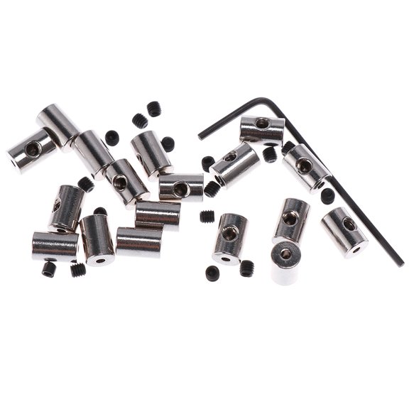 Pawsdot 1Set Durable Silver Locking Pin Back Set with Smooth Surface for Clothes and Accessories