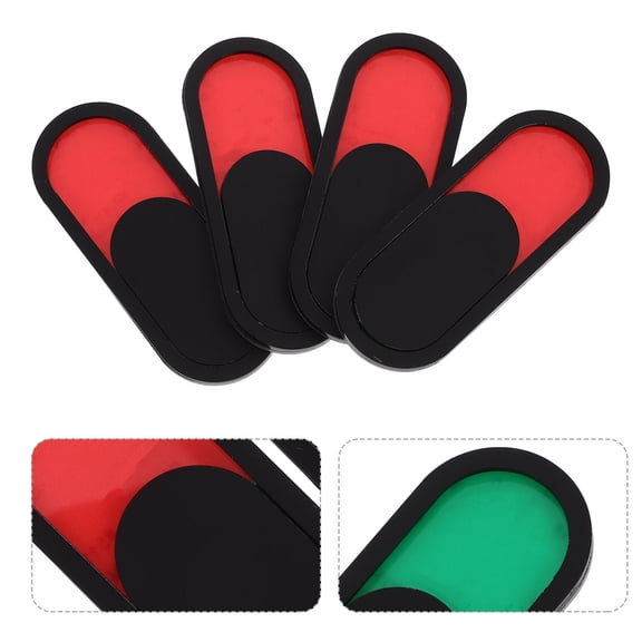 Pawsdot Office Door Signs Assorted Color Vacant Occupied Slider for Privacy 4Pcs