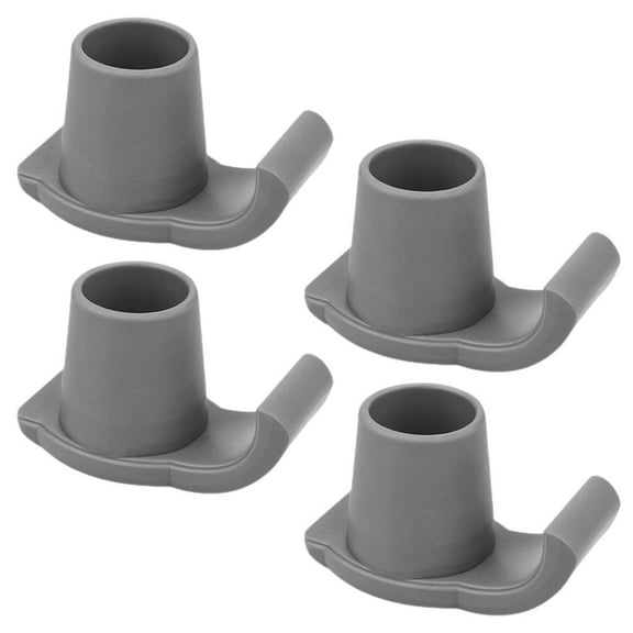 Pawsdot Walker Ski Glide Pads PP Silver 4Pcs