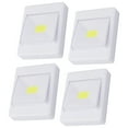 thumbnail image 1 of Pawsdot 4Pcs Battery Operated Cob LED Light White Cabinet Light with Self Adhesive, 1 of 8
