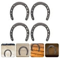 thumbnail image 1 of Pawsdot Dark Brown Iron Horseshoe Wall Hanging Decor Vintage Style for Home, 1 of 8