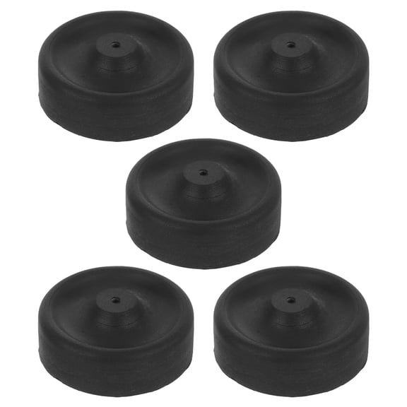 Pawsdot Aquarium Air Pump Accessories Rubber Membranes Black for Aquarium 5Pcs